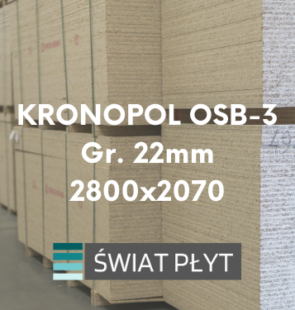 Kronopol OSB-3 Pióro-Wpust Gr. 12mm